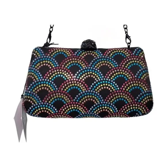 Kurt Geiger London Crystal Eagle Clutch Crossbody – NWT with Original Dust Bag - Picture 2 of 15